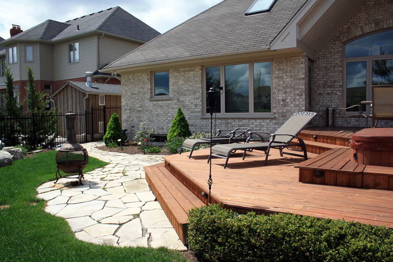 Backyard Patio Deck
 Decks Patios