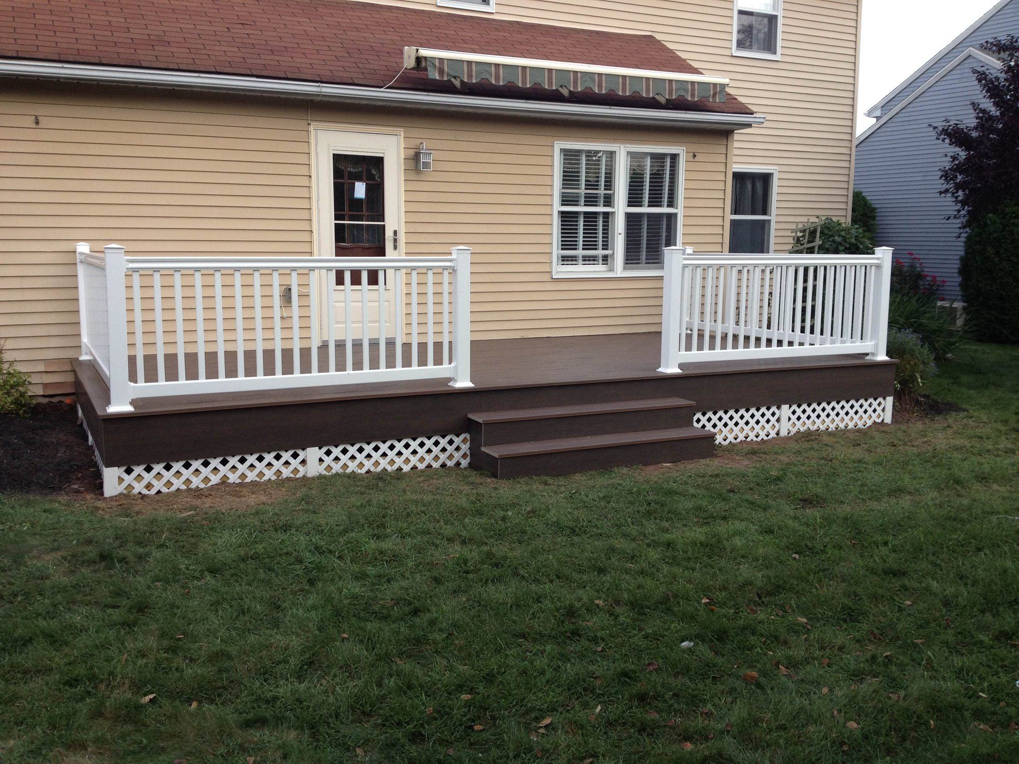 Backyard Patio Deck
 Cute Backyard Deck in Lancaster PA