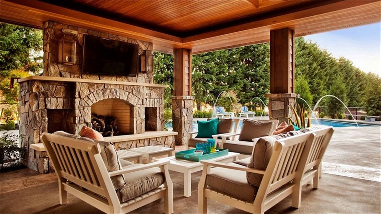 Backyard Patio Deck
 Outdoor Patio Fireplace Ideas Designs For Backyard