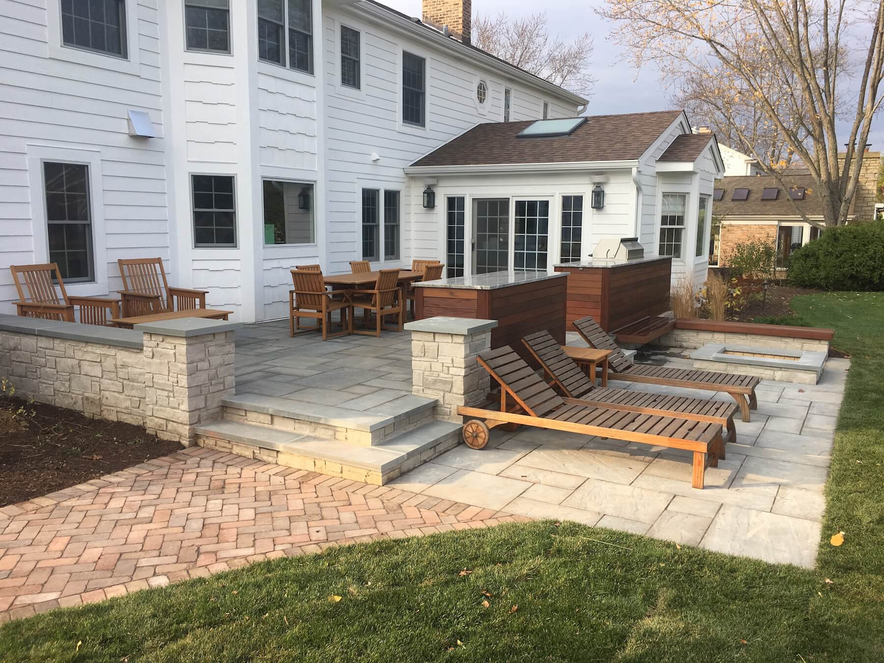 Backyard Patio Deck
 Stone Paver Patio Denver Roof Decks Pergolas and