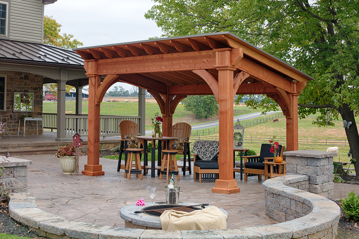 Backyard Pavilion Ideas
 Outdoor Pavilions for the Backyard Customizable Styles