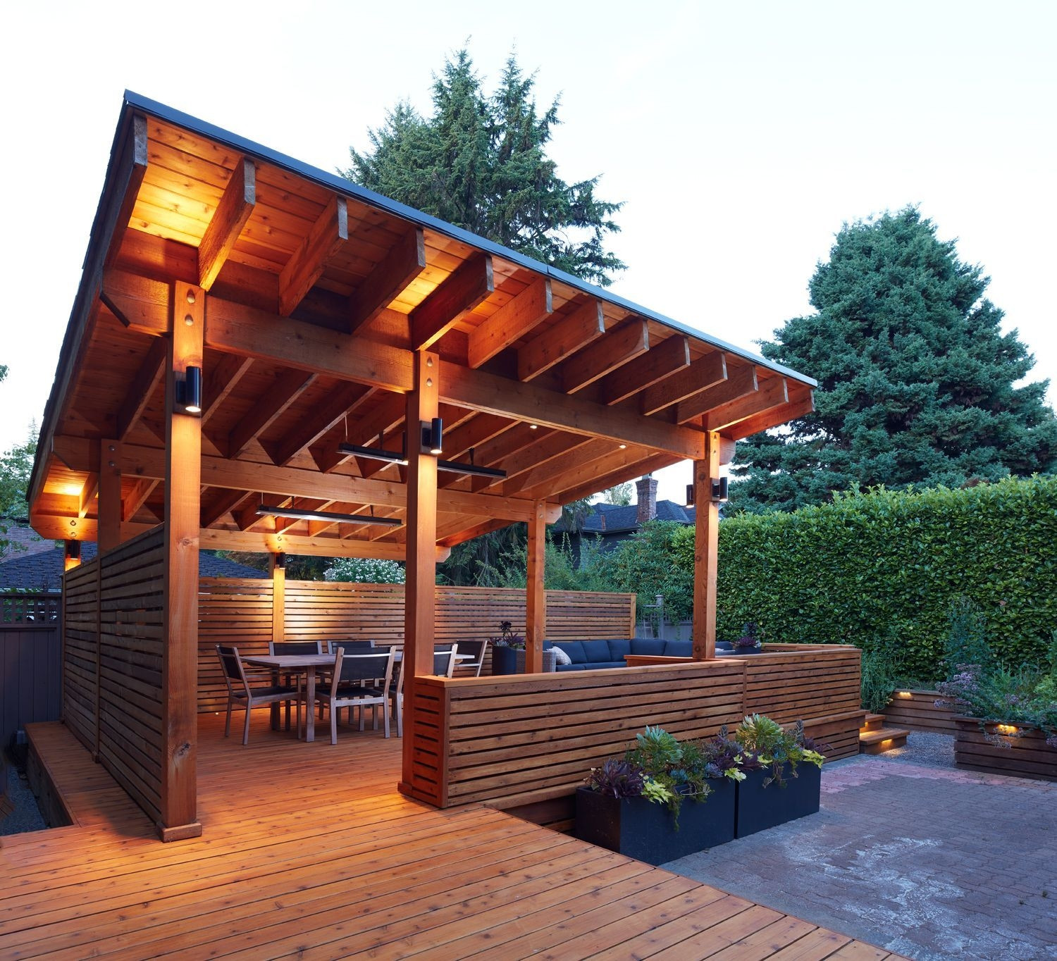 Backyard Pavilion Ideas
 41 Modern Wood Pavilion Design Ideas For Backyard ZYHOMY