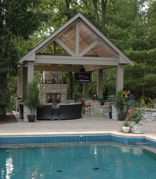 Backyard Pavilion Ideas
 Project Spotlight Backyard Poolside Pavilion