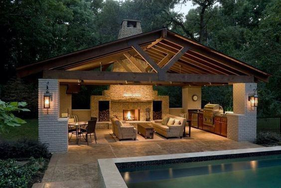 Backyard Pavilion Ideas
 Top 50 Best Backyard Pavilion Ideas Covered Outdoor