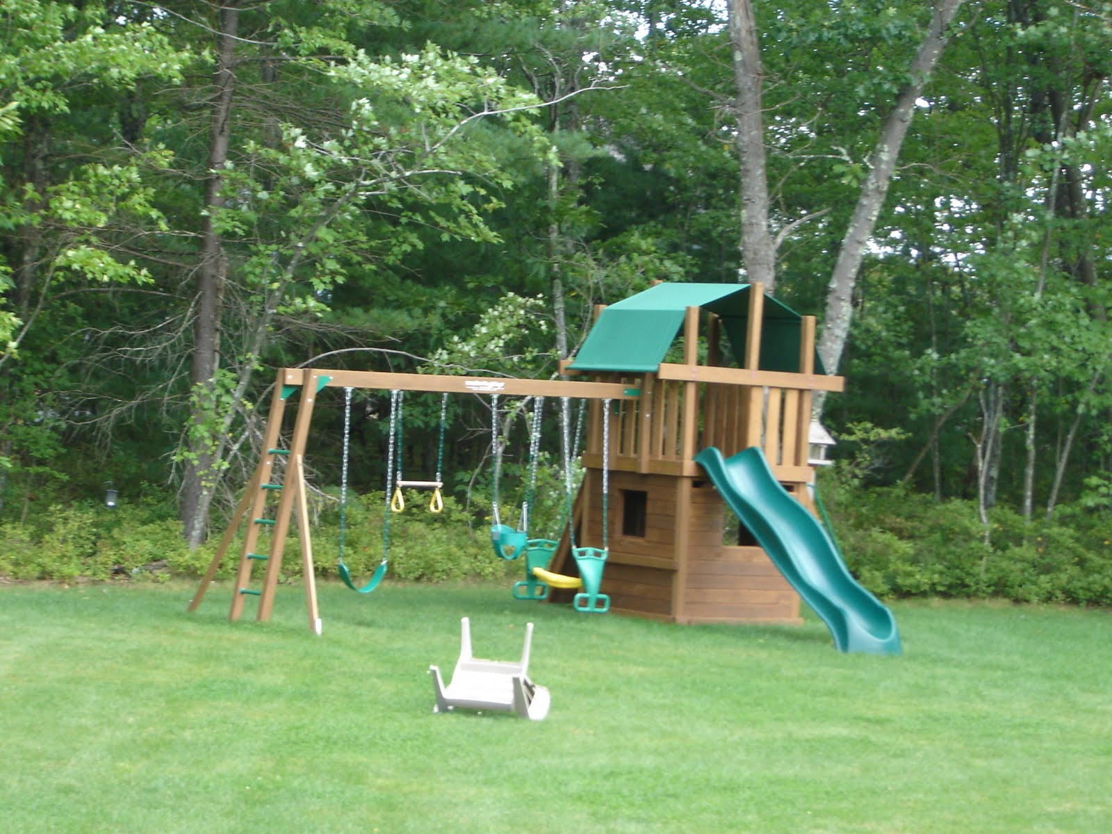 Backyard Play Area
 The GroundsKeeper Inc Backyard Play Area