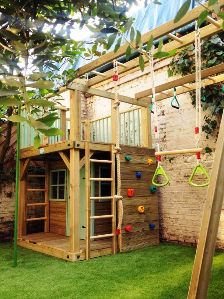 Backyard Play Area
 32 Creative And Fun Outdoor Kids’ Play Areas