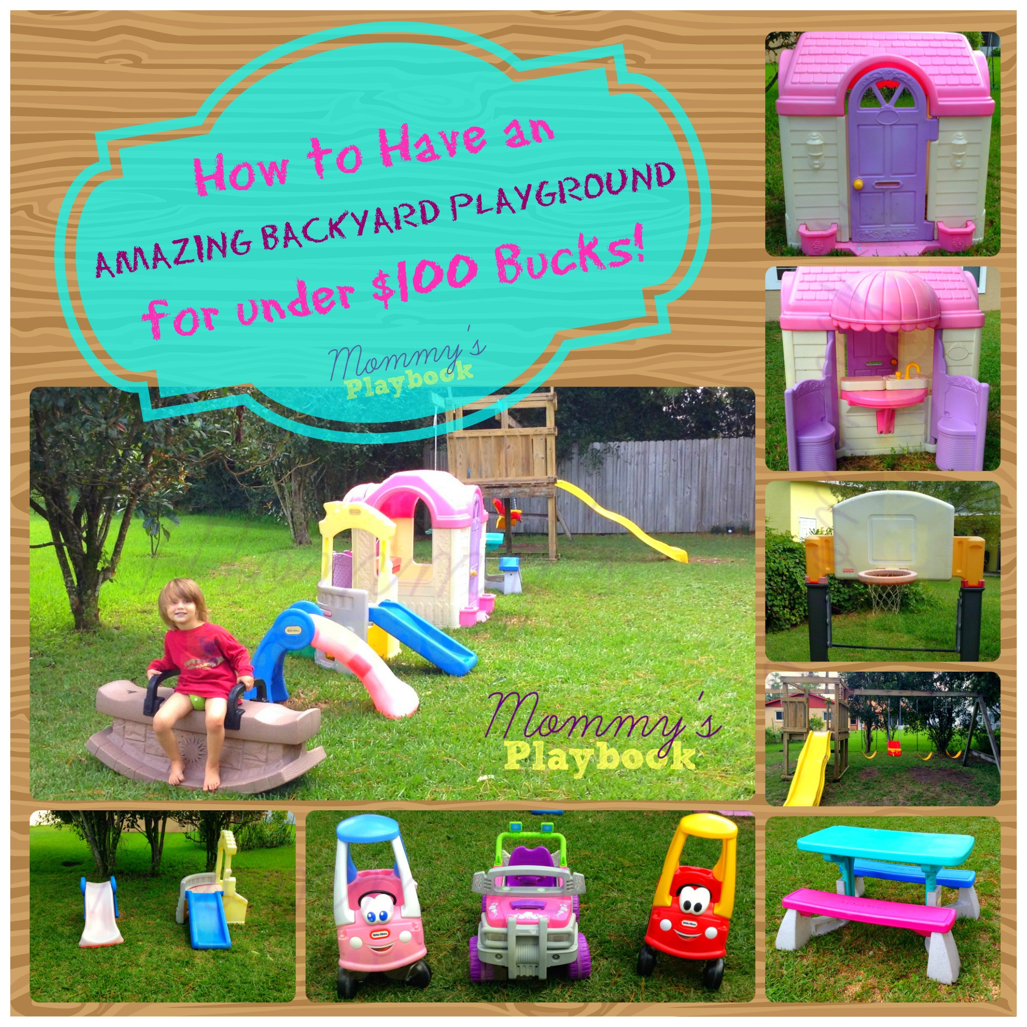 Backyard Play Area
 Cheap Backyard Play Area Mommy s Playbook