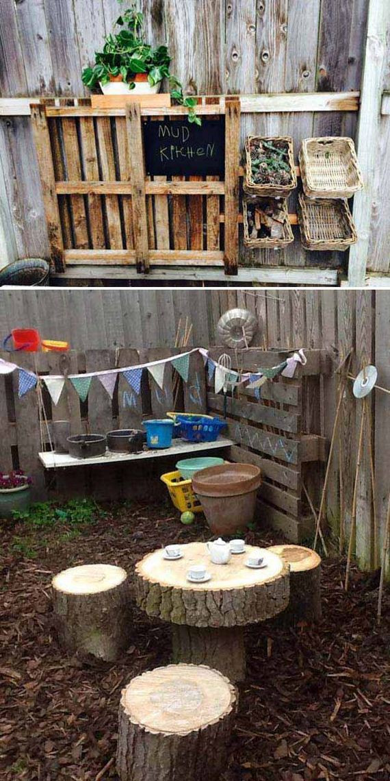 Backyard Play Area
 How to Turn The Backyard Into Fun and Cool Play Space for