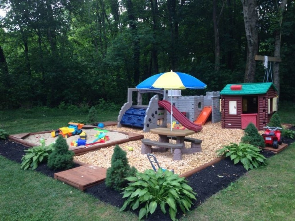 Backyard Play Area
 Backyard Playground Design