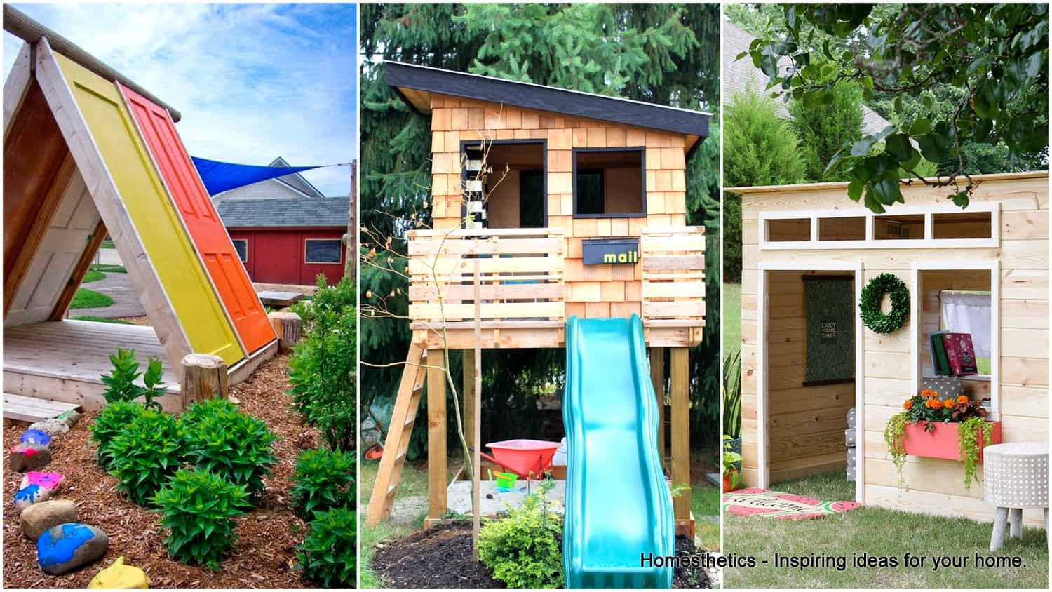 Backyard Play House Plans
 43 Free DIY Playhouse Plans That Children & Parents Alike