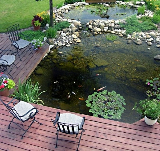 Backyard Pond Ideas
 67 Cool Backyard Pond Design Ideas DigsDigs