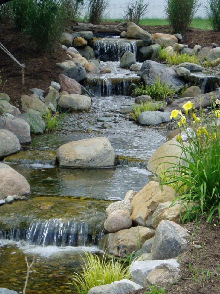 Backyard Ponds And Waterfalls
 921 best Backyard waterfalls and streams images on