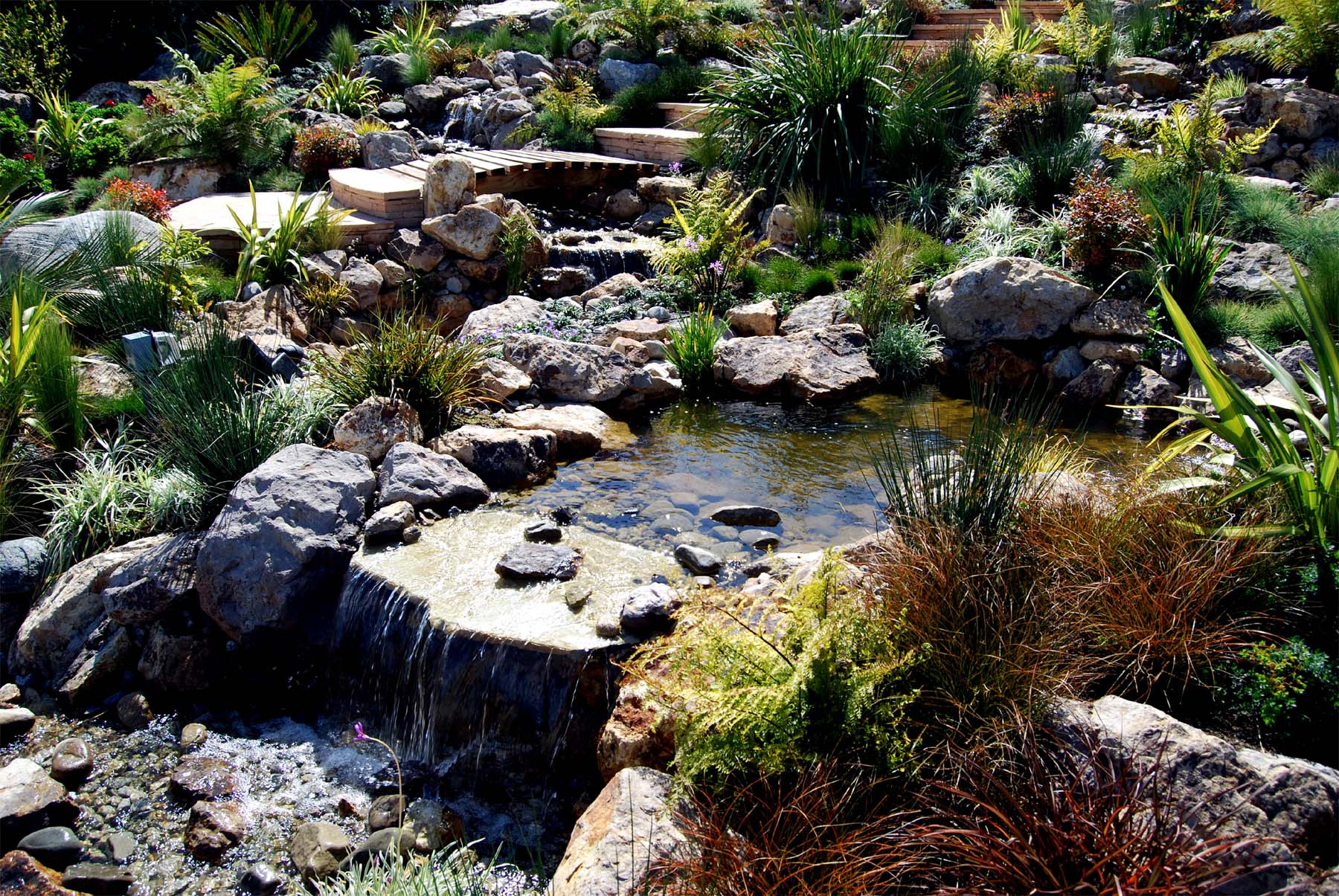 Backyard Ponds And Waterfalls
 Backyard ponds and waterfalls