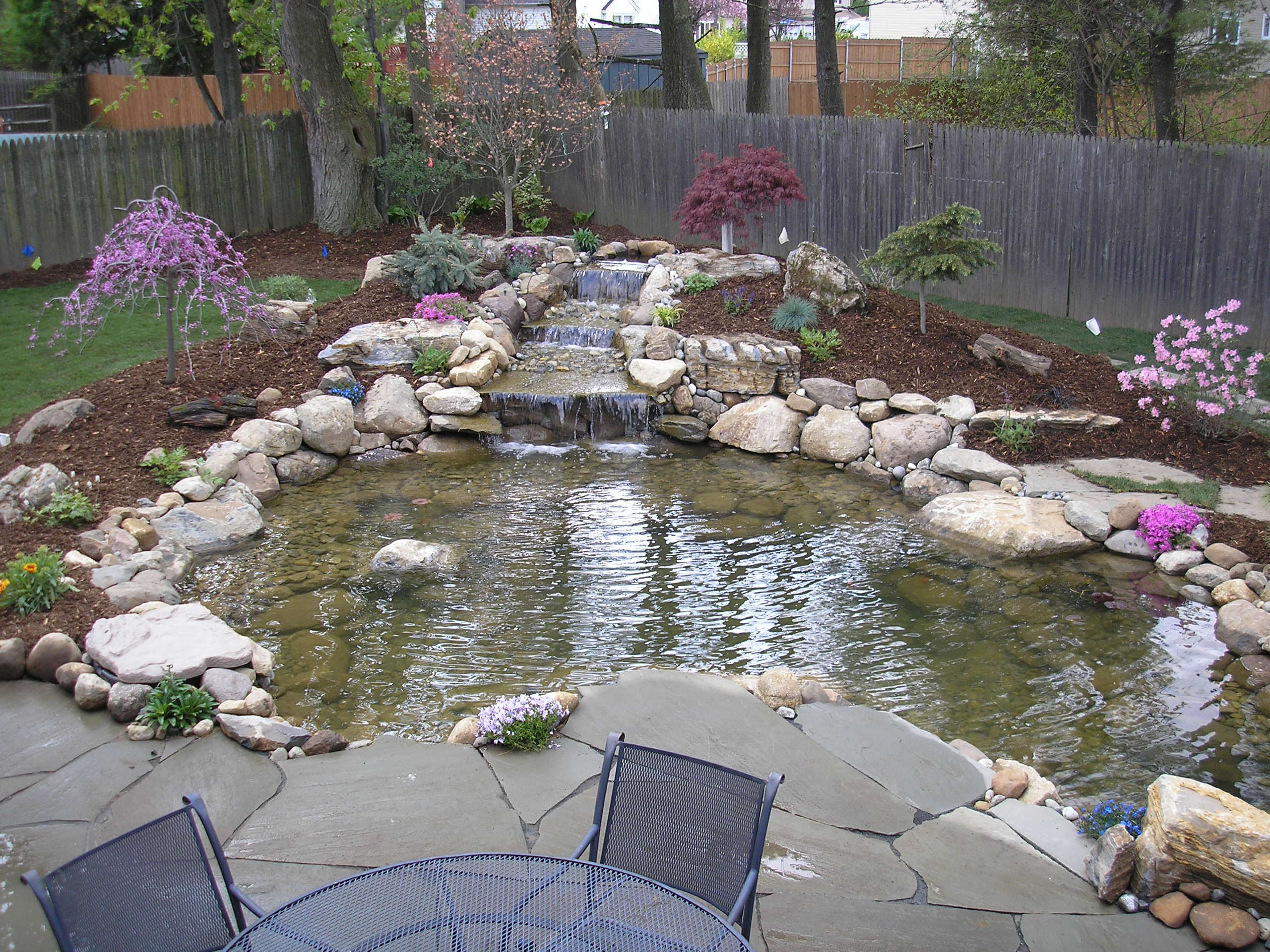 Backyard Ponds And Waterfalls
 Ponds and Waterfalls