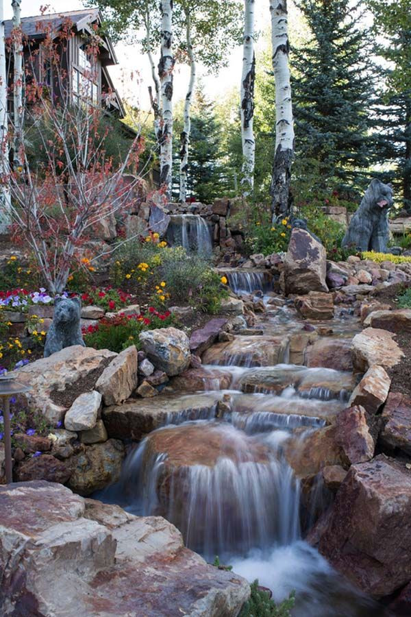 Backyard Ponds And Waterfalls
 53 Incredibly fabulous and tranquil backyard waterfalls