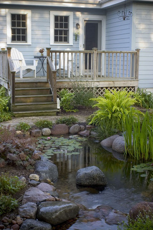 Backyard Ponds Design
 20 Beautiful Backyard Pond Ideas