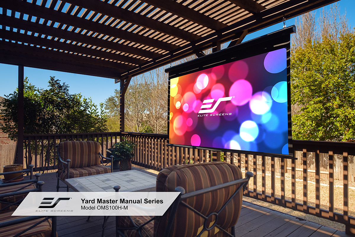 Backyard Projector Screens
 Yard Master Manual Series Outdoor Projector Screens