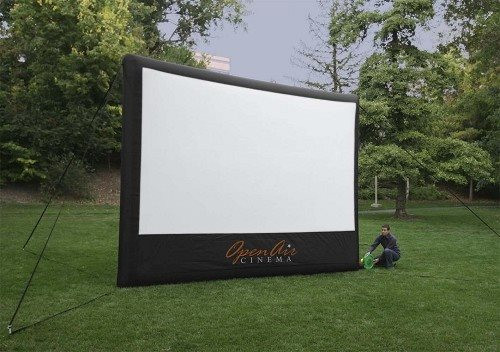 Backyard Projector Screens
 Backyard Theater System Landscaping Network