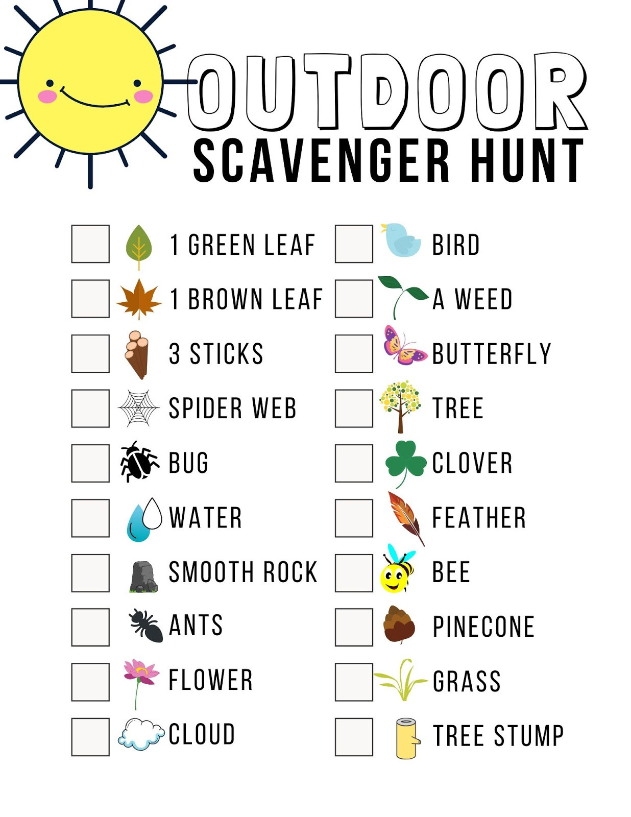 Backyard Scavenger Hunt
 10 of the Best Scavenger Hunt Ideas for Family Fun with