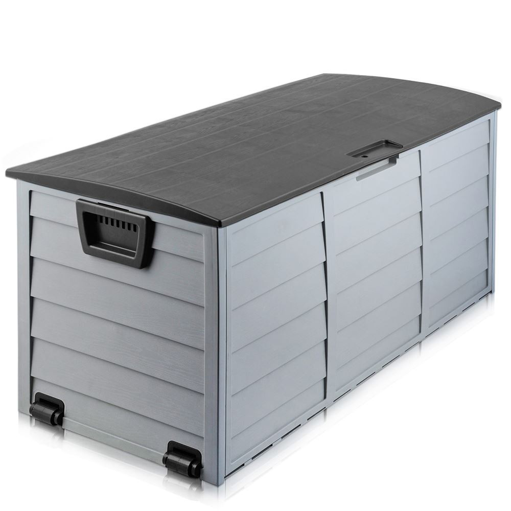 Backyard Storage Box
 Black Outdoor Storage Box 290L Capacity