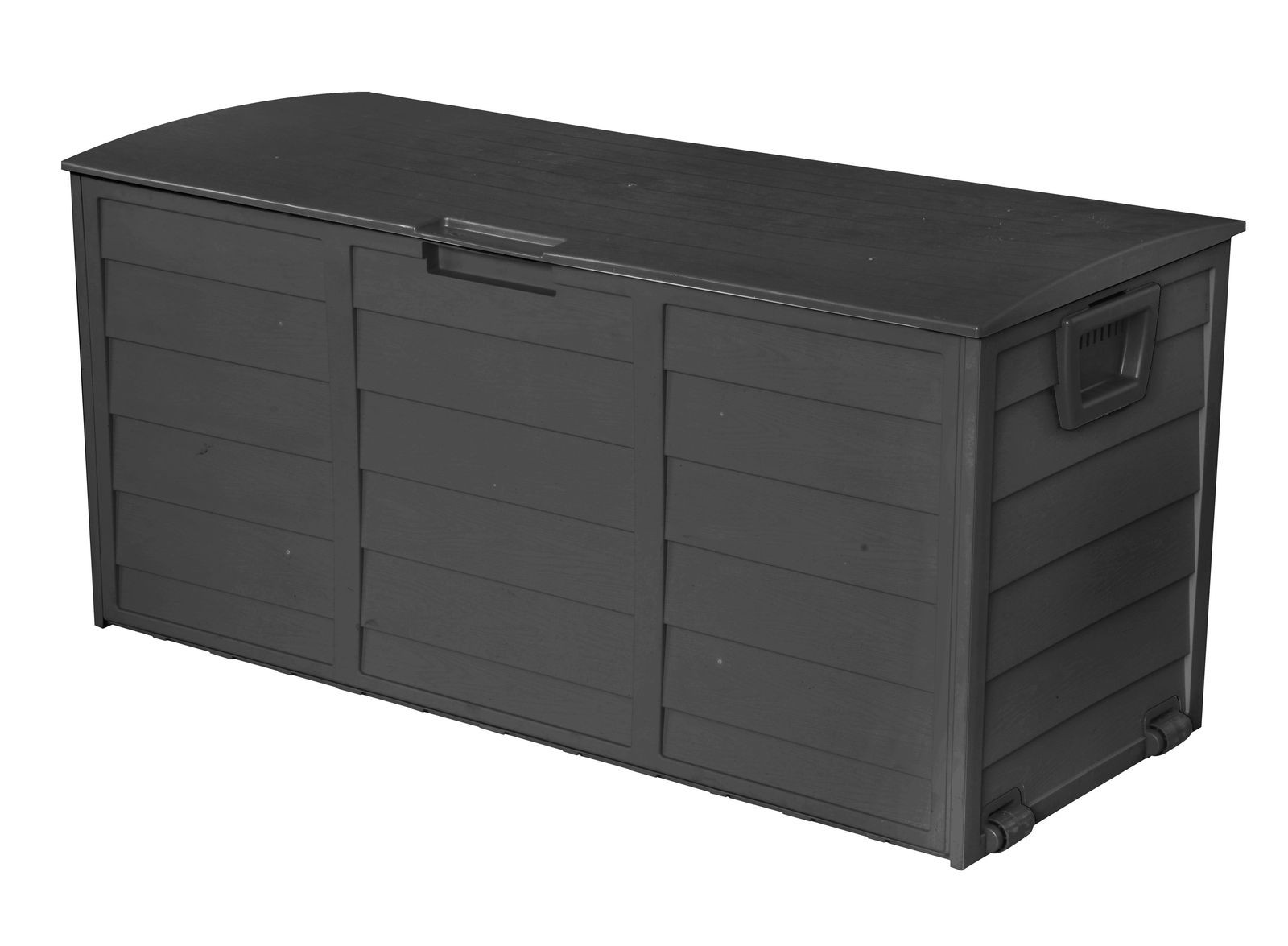 Backyard Storage Box
 All Black Outdoor Storage Box 290L Capacity