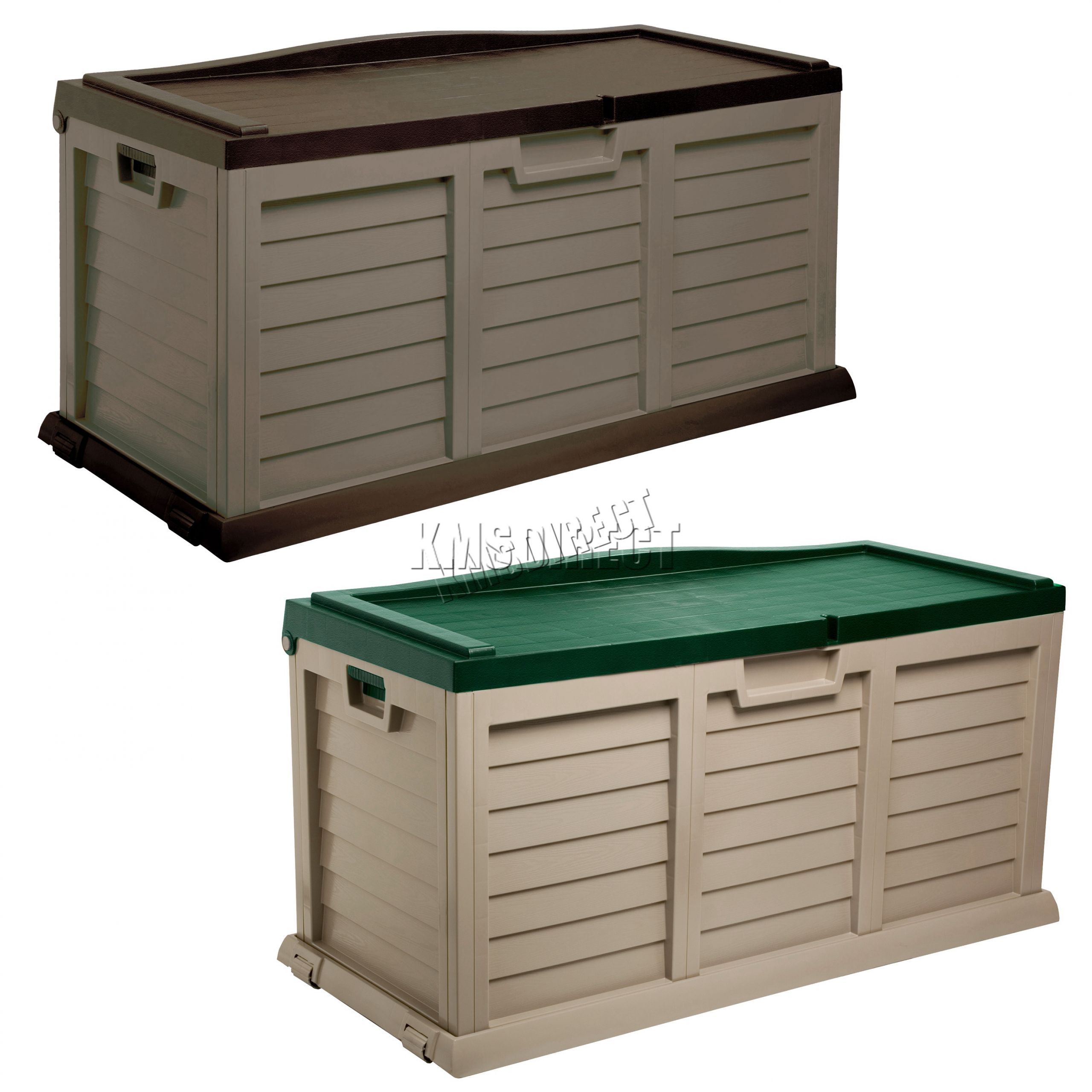 Backyard Storage Box
 Starplast Outdoor Garden Storage Utility Chest Cushion Box