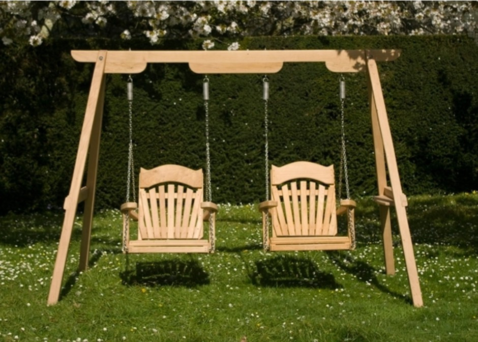 Backyard Swings For Adults
 Wooden Garden Swings For Children and Adults