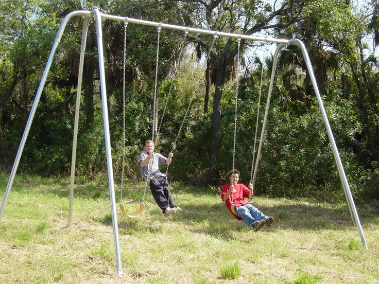 Backyard Swings For Adults
 Herculean Swing Set Yes I m an adult and I want a swing