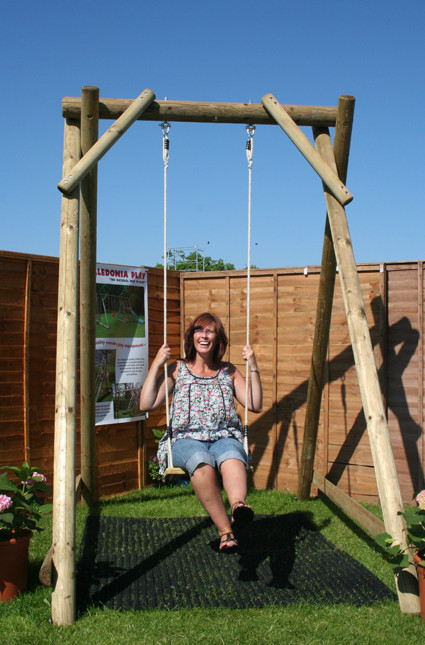 Backyard Swings For Adults
 Garden Play Swings Page 1 Caledonia Play