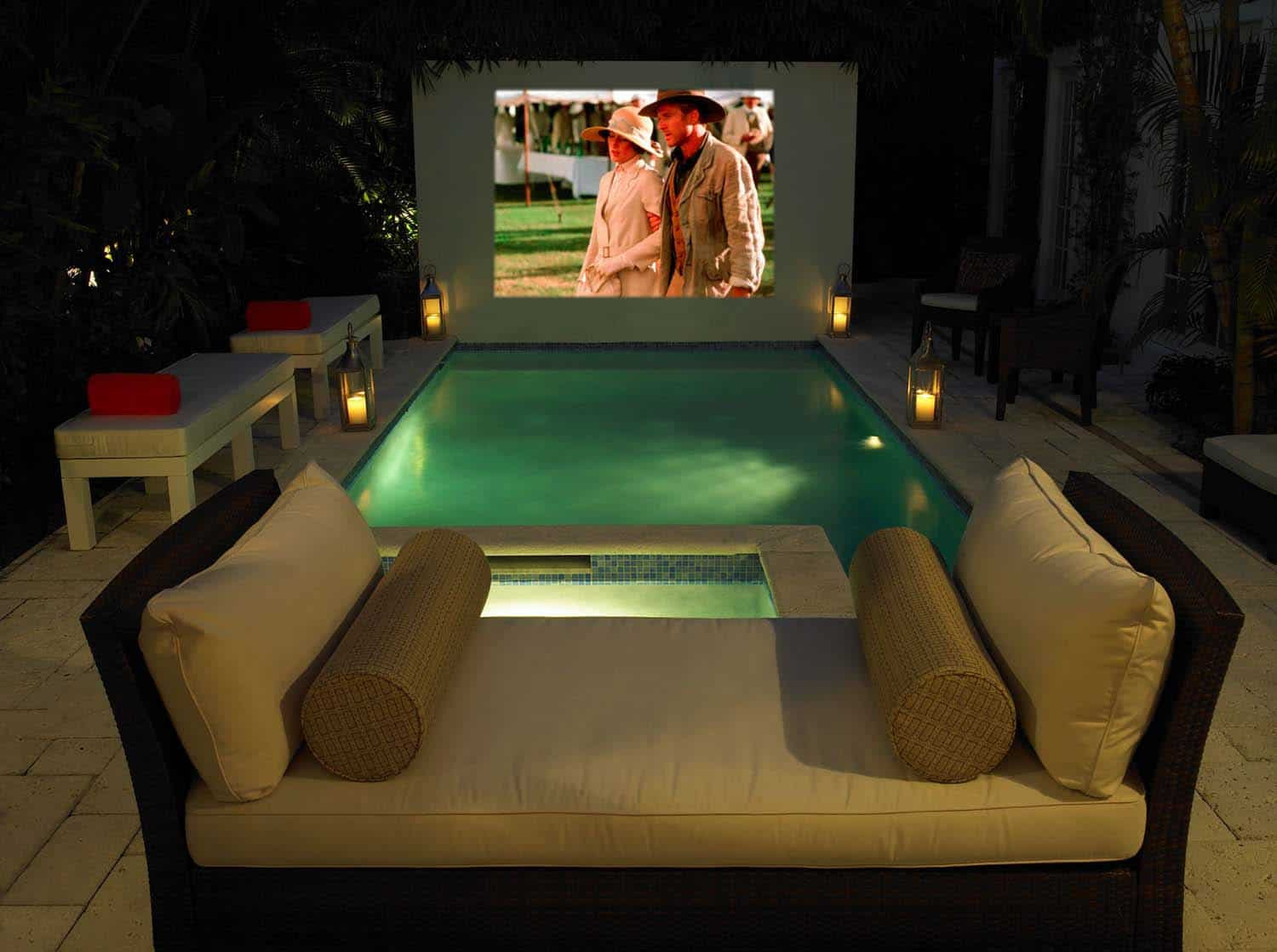 Backyard Theater Ideas
 20 Cool backyard movie theaters for outdoor entertaining