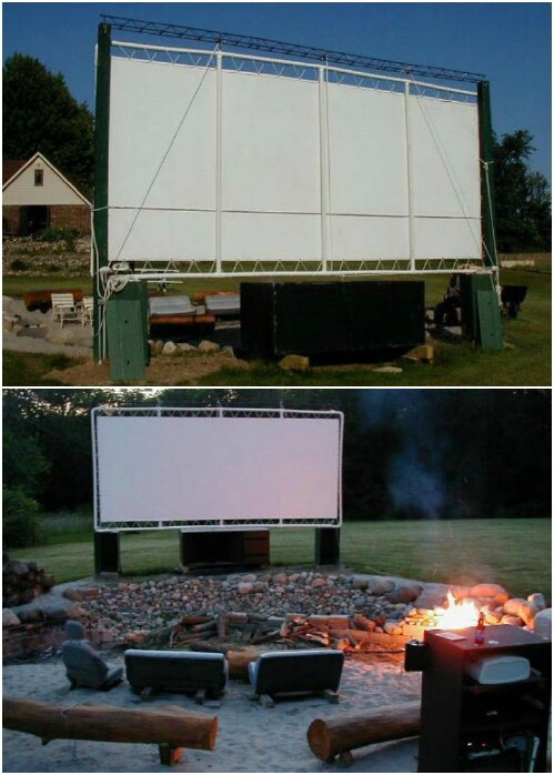 Backyard Theater Ideas
 35 Ridiculously Fun DIY Backyard Games That Are Borderline