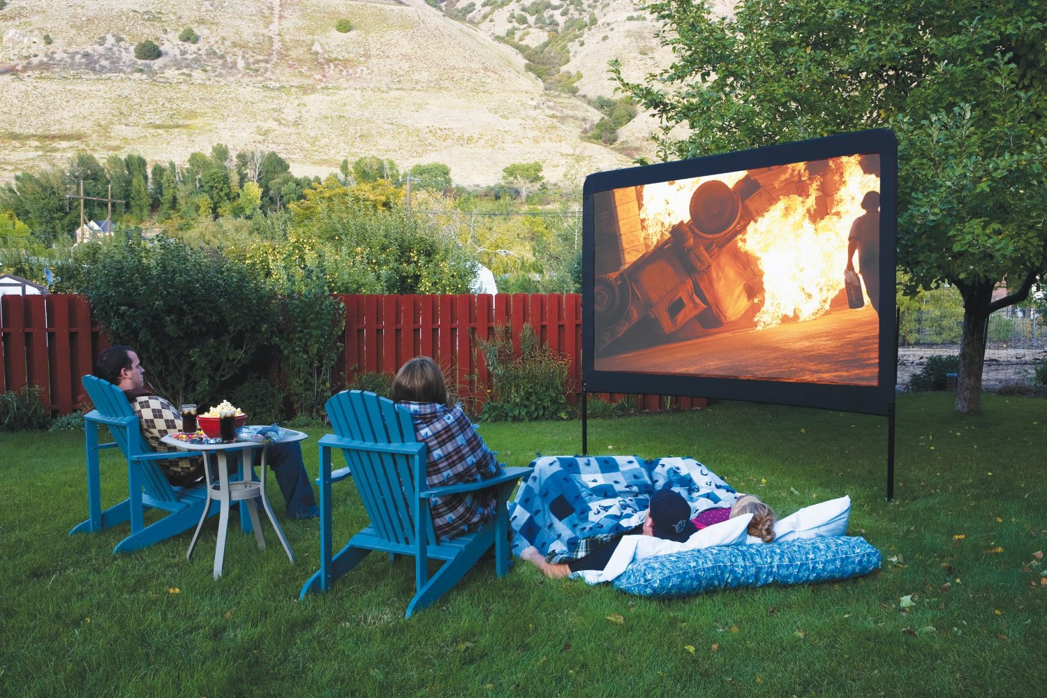 Backyard Theater Ideas
 Backyard Movie Theater Screens Backyard Refuge