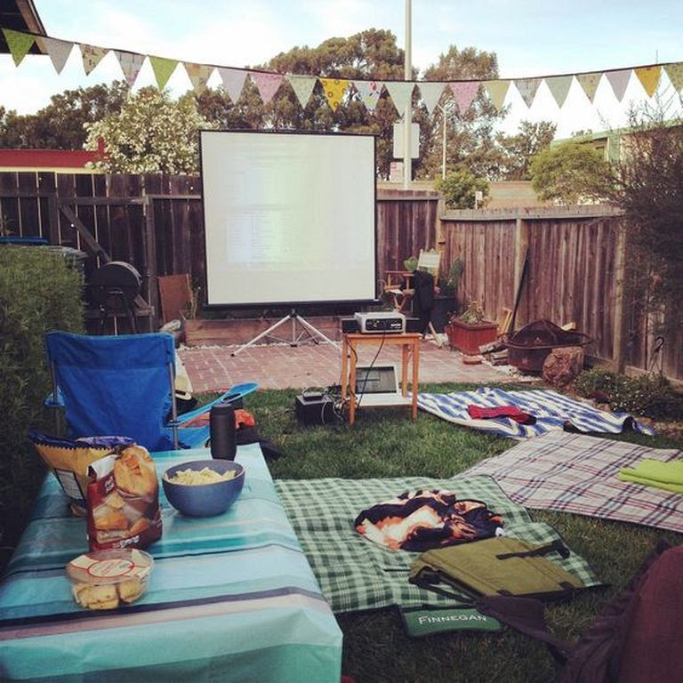 Backyard Theater Ideas
 20 Outdoor Movie Theater Decorating Ideas For Backyard