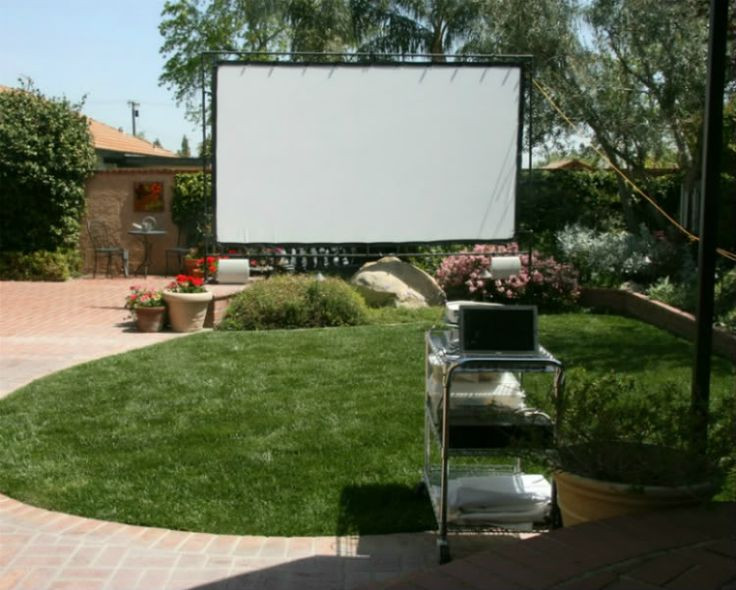 Backyard Theater Ideas
 90 best images about Backyard theater ideas on Pinterest