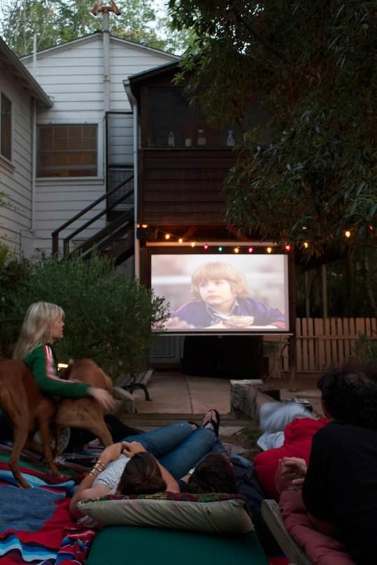 Backyard Theater Ideas
 Build A Backyard Movie Theater