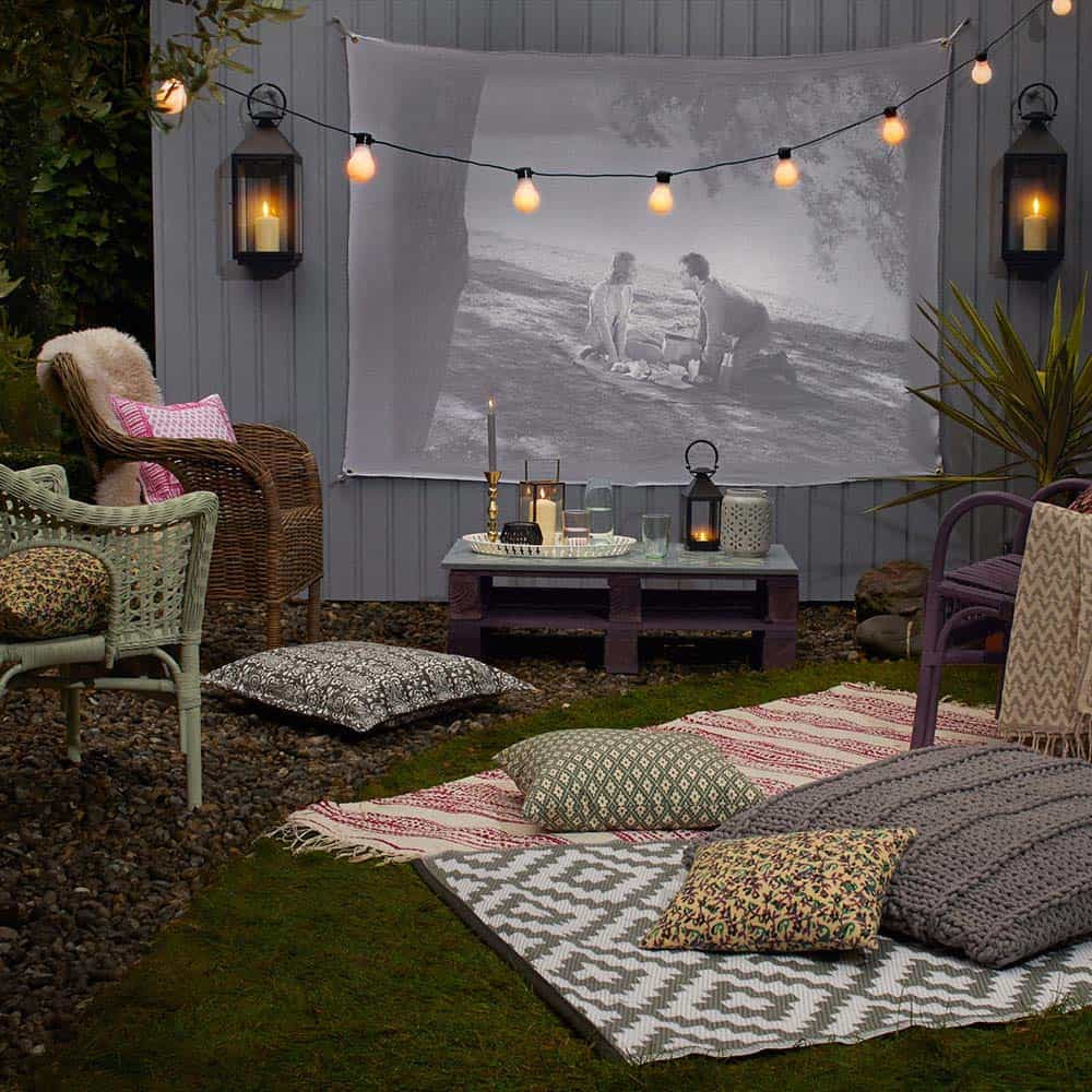 Backyard Theater Ideas
 20 Cool backyard movie theaters for outdoor entertaining