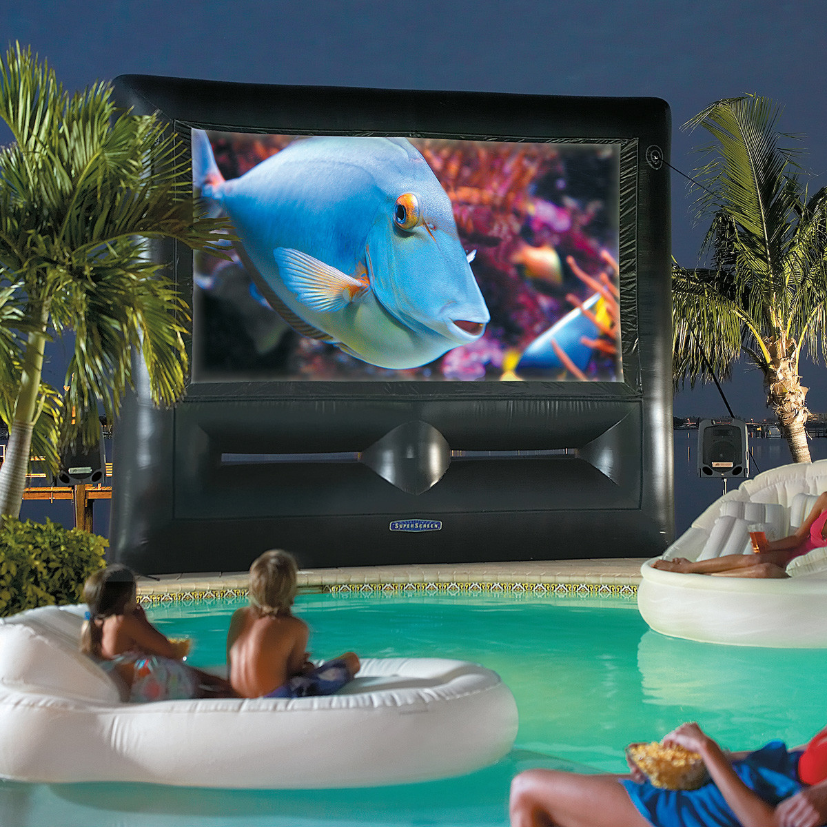 Backyard Theater Systems
 Inflatable SuperScreen Outdoor Theater System Ultimate