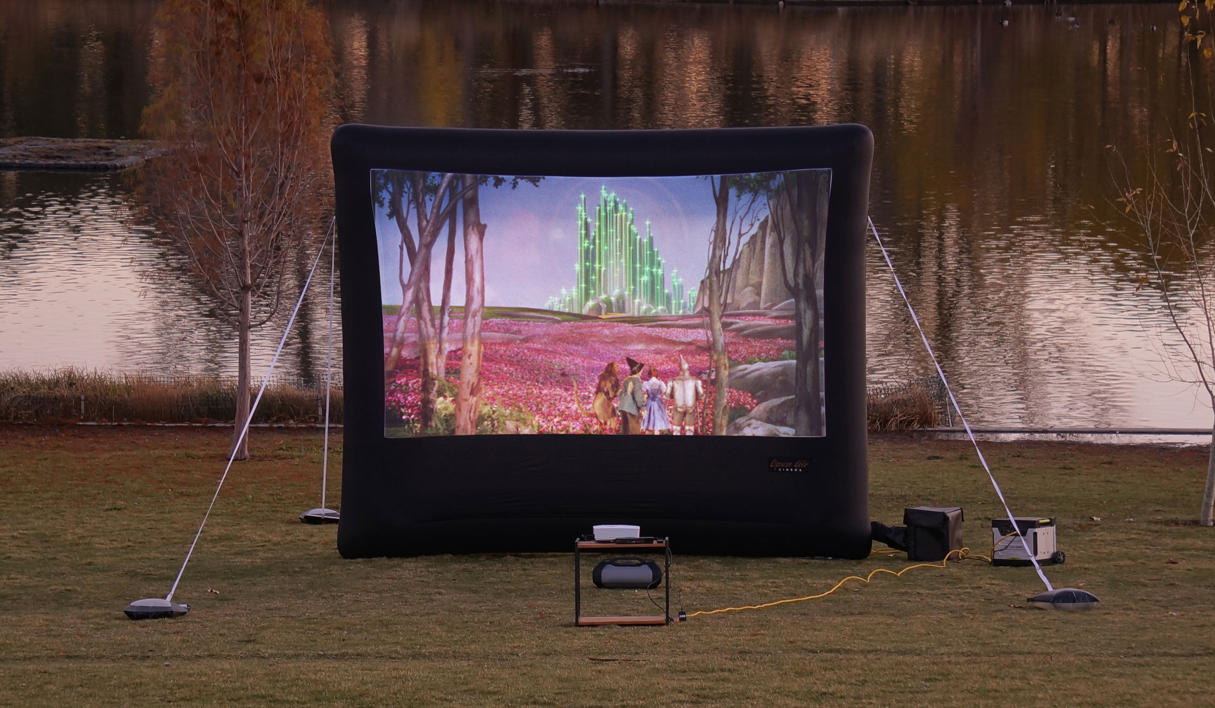 Backyard Theater Systems
 Outdoor How To Set Up Your Own Backyard Theater Systems