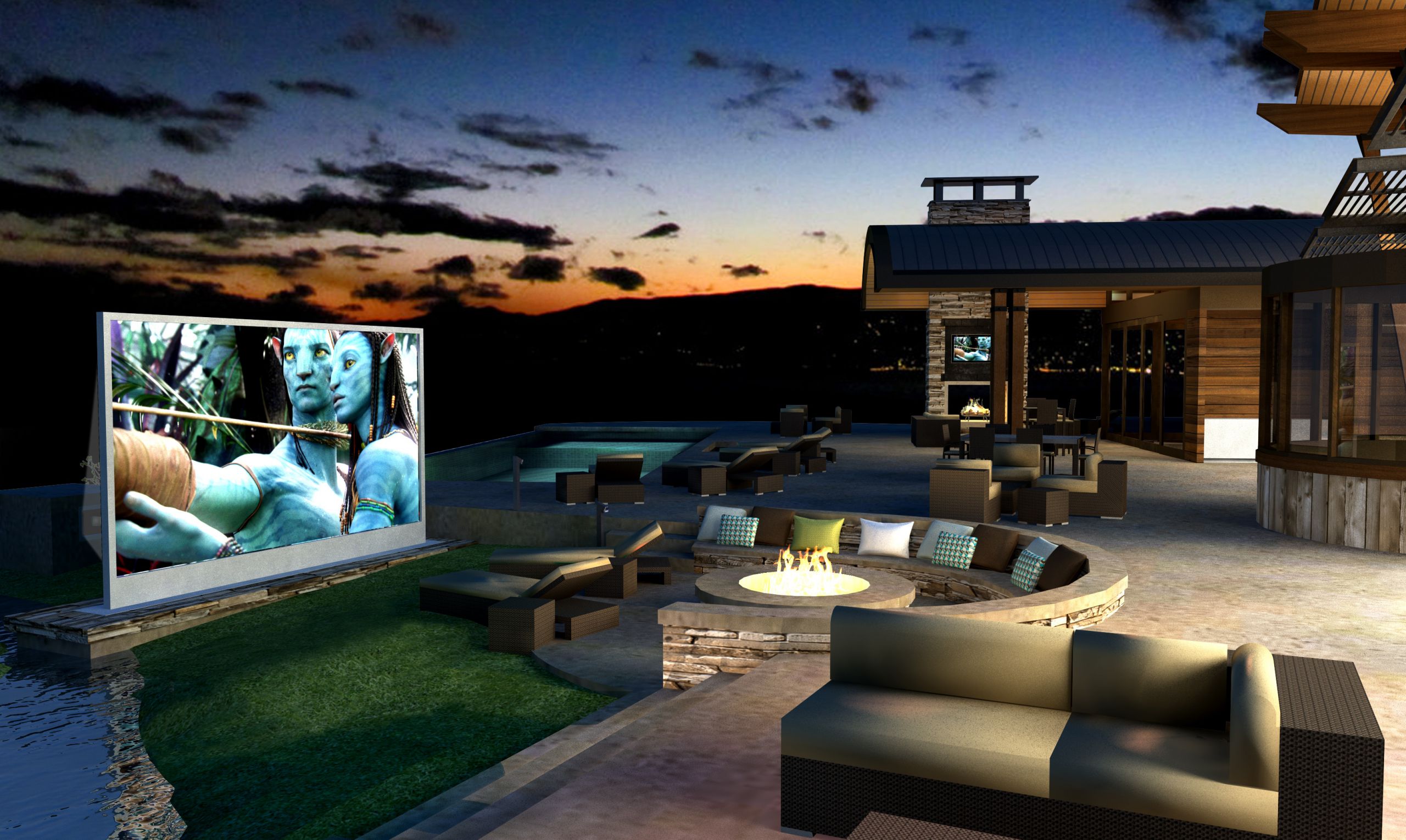 Backyard Theater Systems
 Outdoor How To Set Up Your Own Backyard Theater Systems