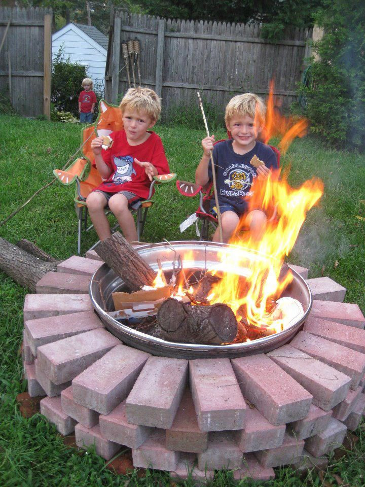 Backyard Tire Fire
 ly Add Pieces An Old Rubber Tire And You Will Have