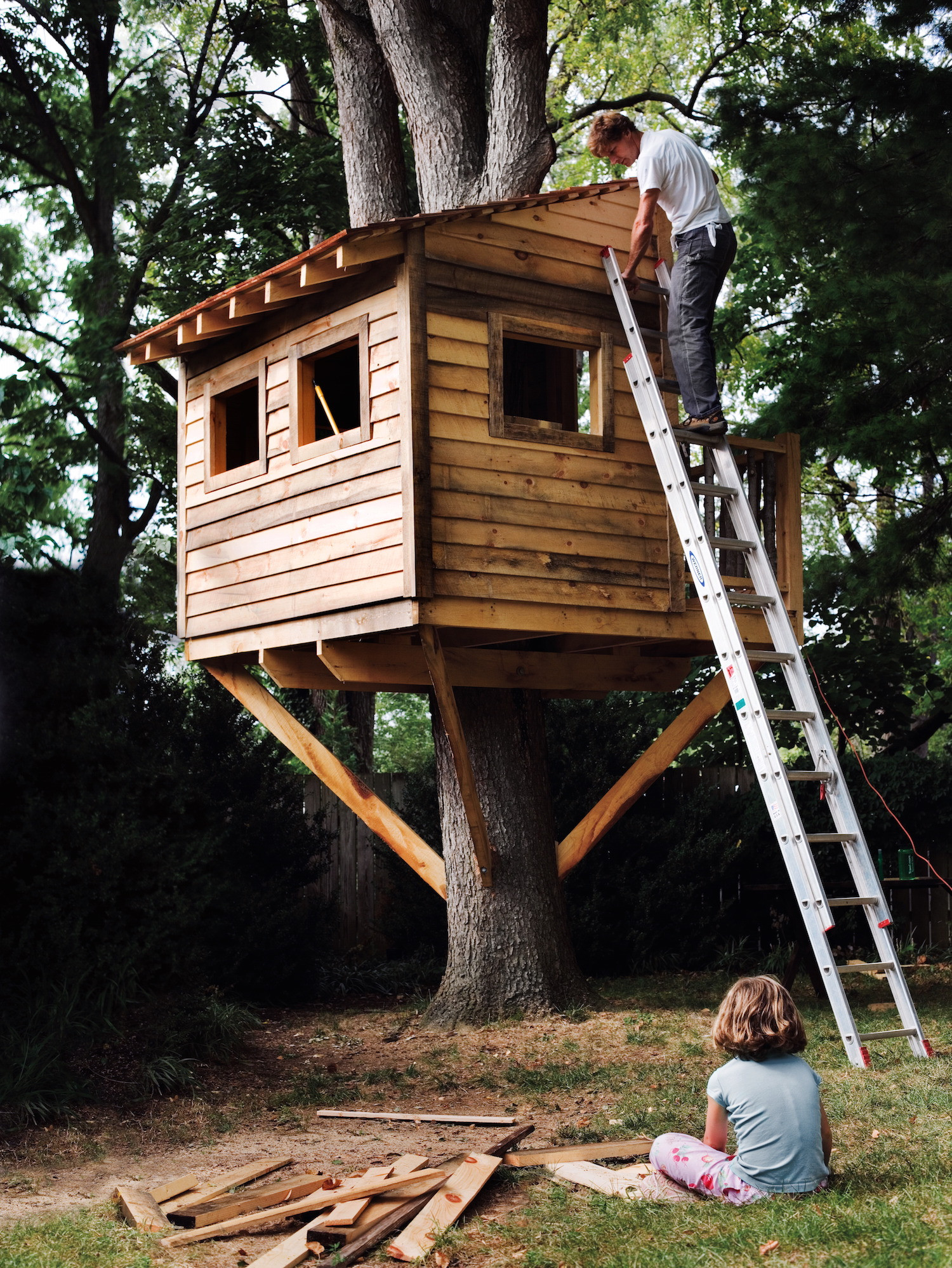 Backyard Tree Houses
 How to Build a Treehouse for Your Backyard DIY Tree