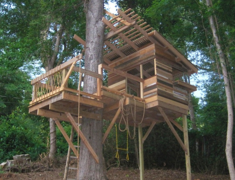 Backyard Tree Houses
 Several Hints on Building a Tree House BeautyHarmonyLife