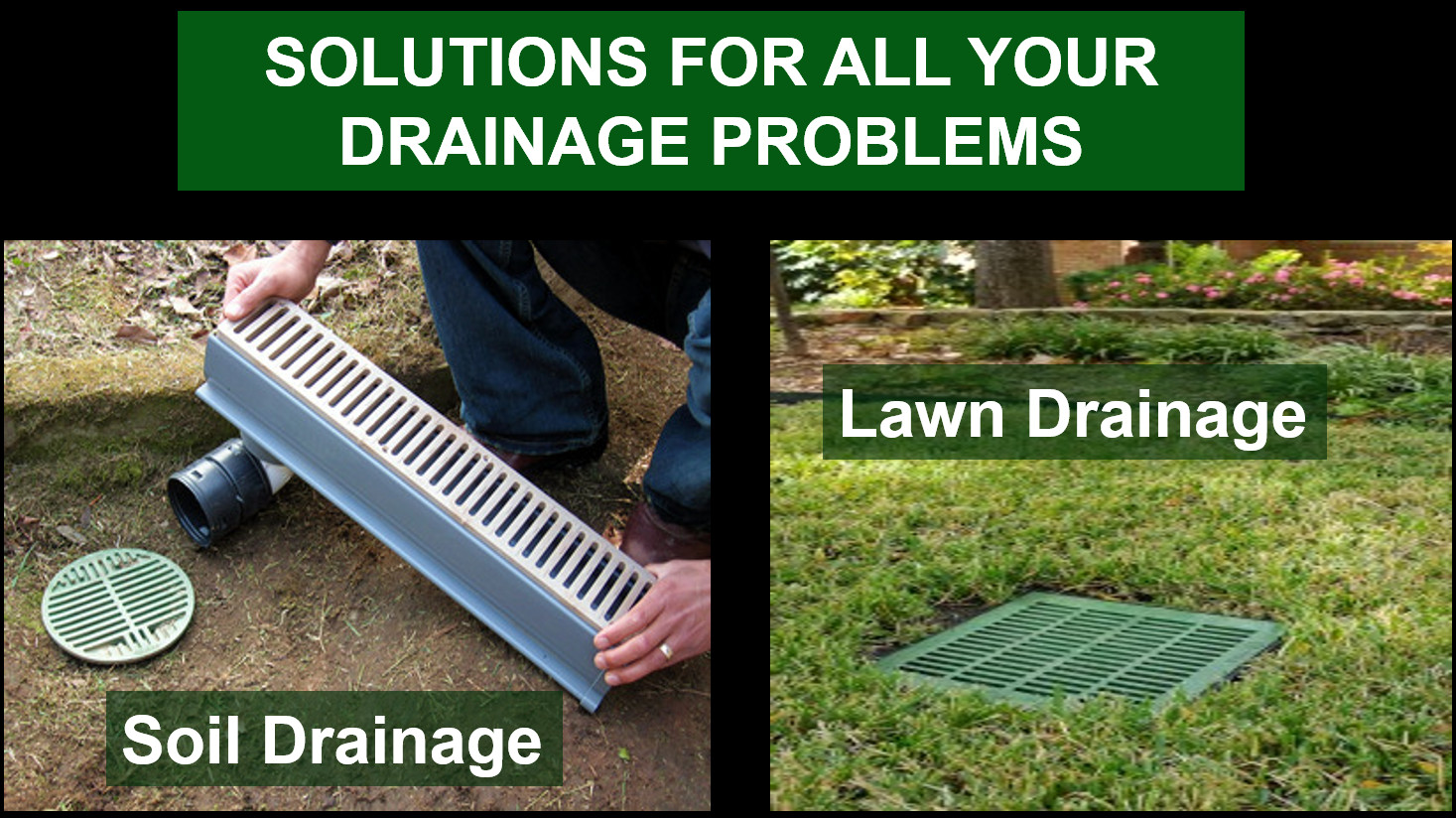 Backyard Water Drainage
 Backyard water drainage solutions