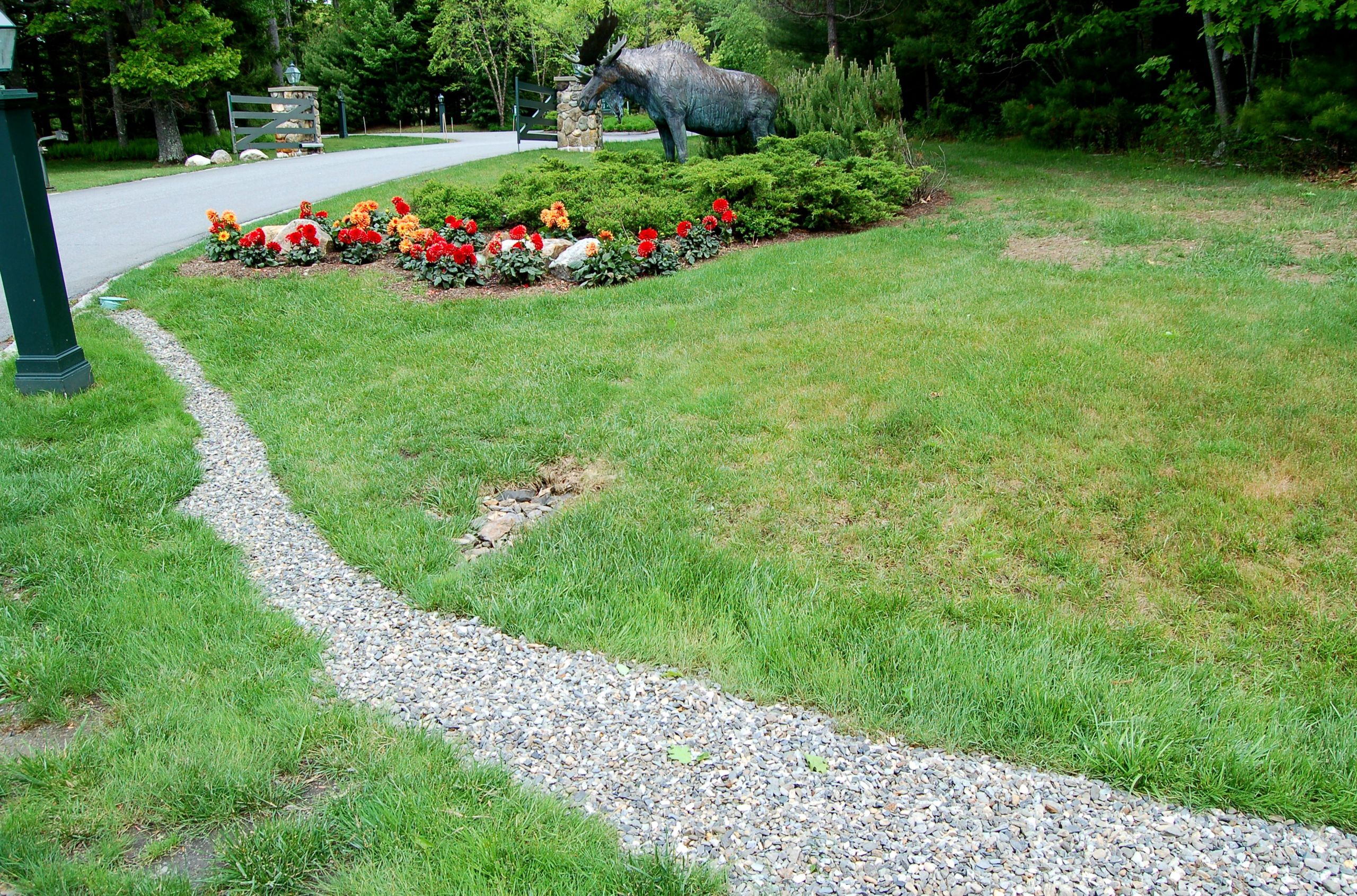 Backyard Water Drainage
 Installing French Drains for Yard Drainage