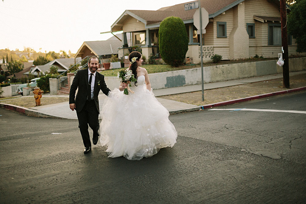 Backyard Wedding Cast
 Los Angeles Backyard Wedding Misti & Asaf · Rock n Roll Bride