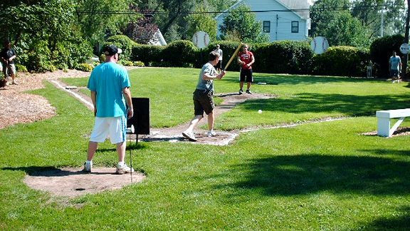 Backyard Wiffle Ball Fields
 Backyard Wiffle Ball Field Hedge Wall