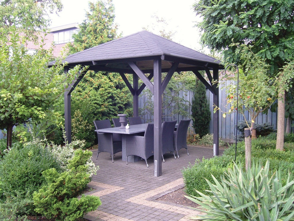 Backyard Wooden Gazebo
 Economist Wooden Gazebo