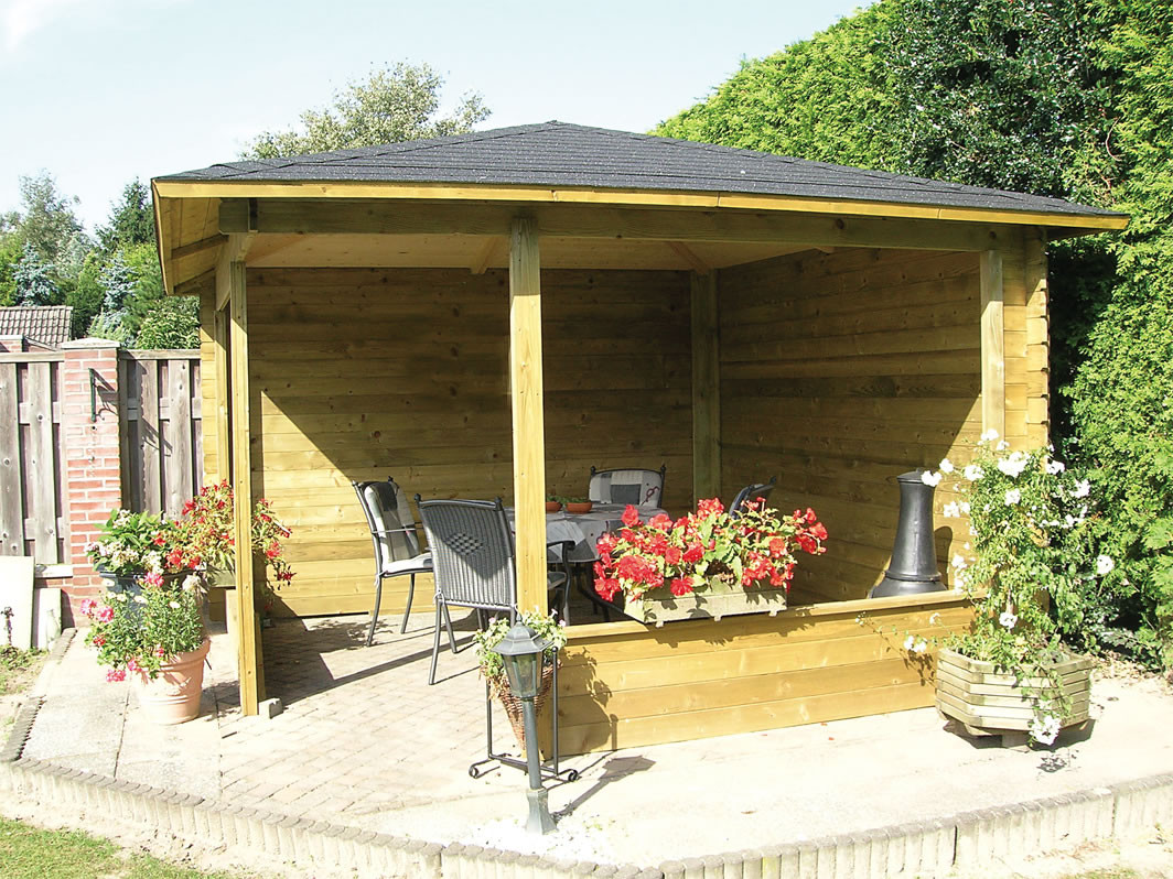 Backyard Wooden Gazebo
 Waldemar Wooden Gazebo