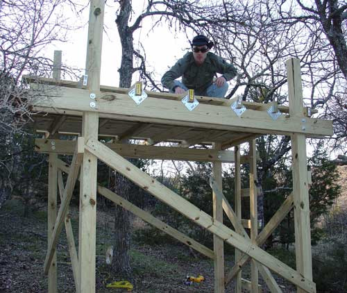 Backyard Zipline Platform
 Backyard Zip Line Platform