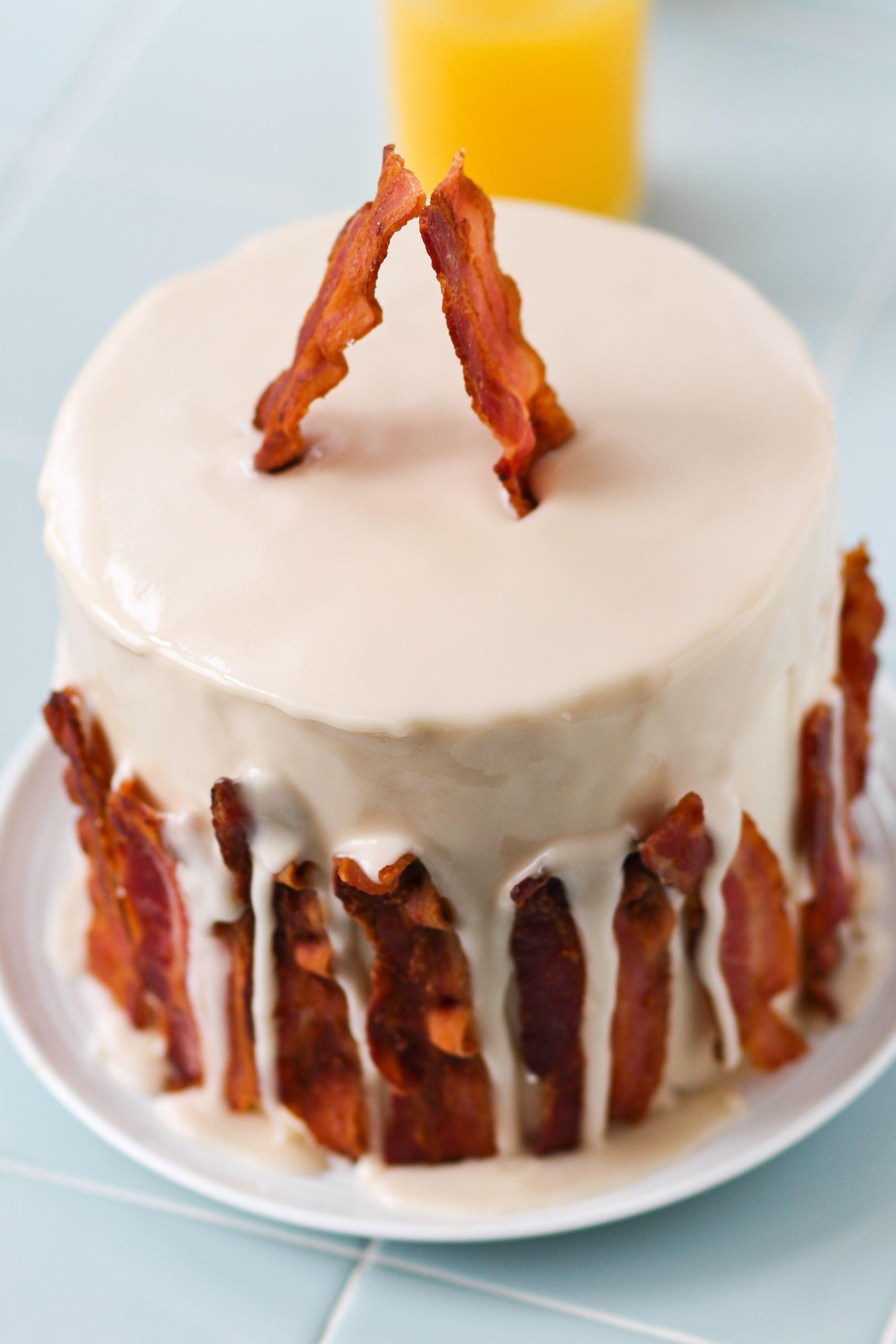 Bacon Birthday Cake Recipe
 Maple Bacon Cake Confessions of a Cookbook Queen